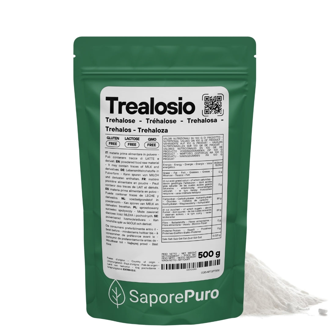 Tréhalose - Sucre naturel - Origine Extra E.U. - SaporePuro